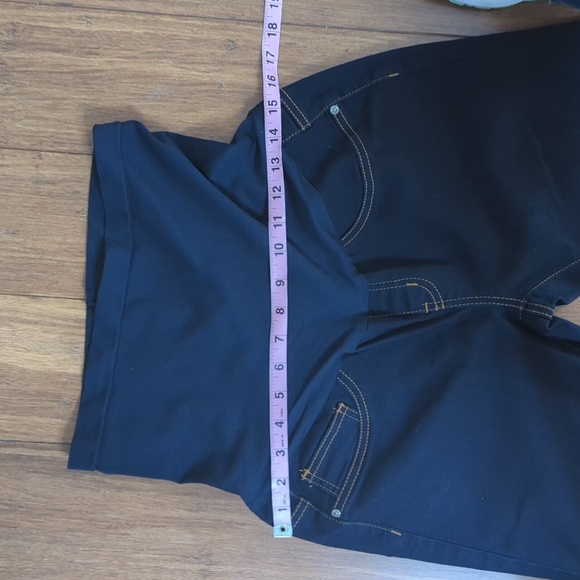 Bella Vida Maternity Dark Wash Maternity SkinnyJeans Medium - Picture 3 of 7